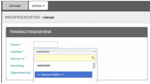 kosten-nieuwe relatie