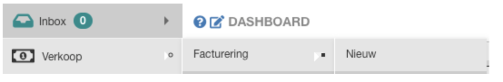 nieuwe factuur