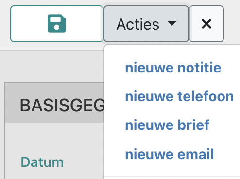relatie-mail of brief kiezen